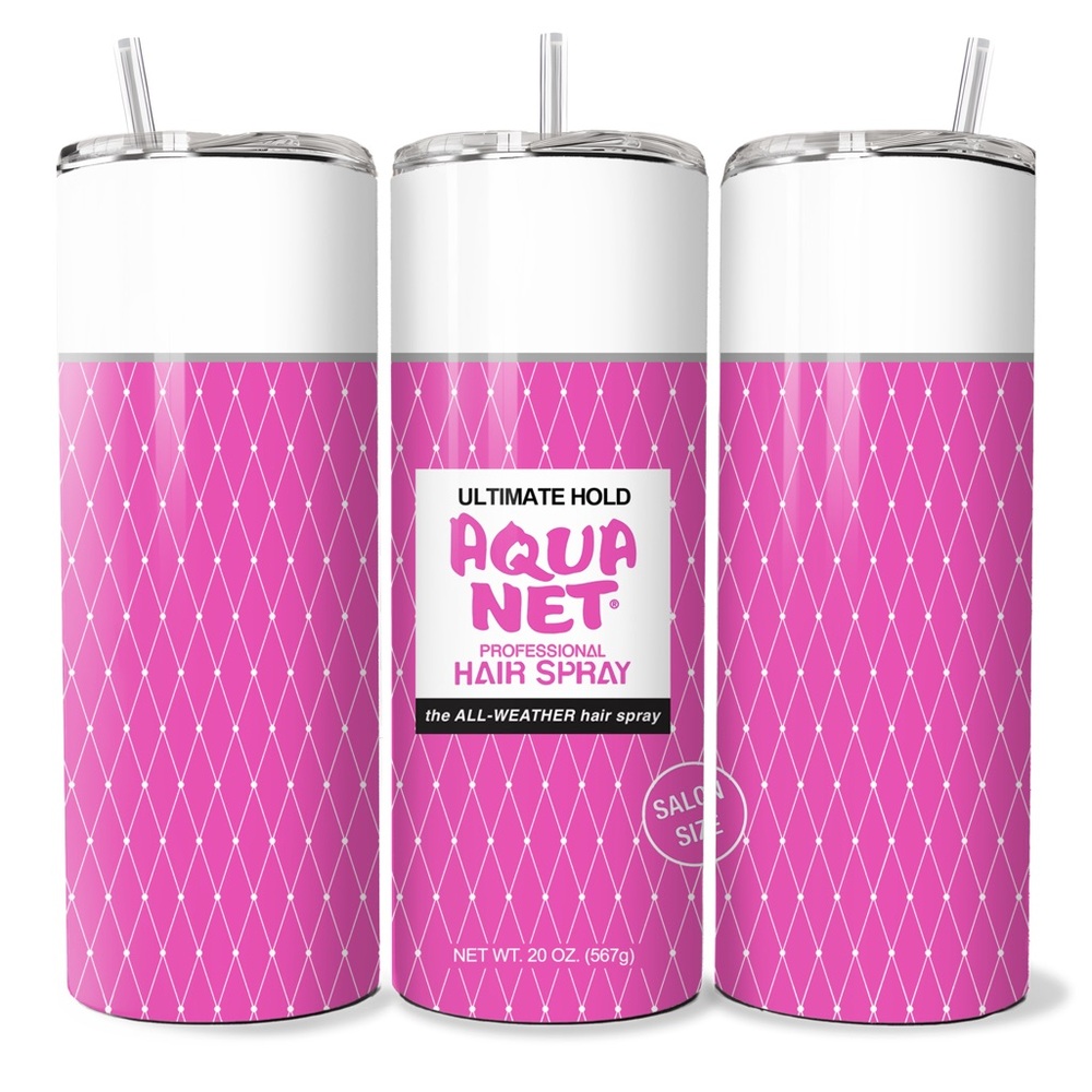Aqua Net 20oz Tumbler Ultimate Hold profesional Spray Tumbler